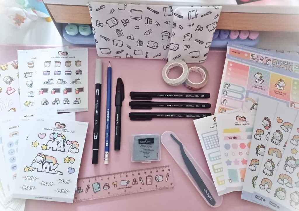 Hubman & Chubgirl Starter Kit Unboxing – My Birthday Stationery Haul!&nbsp;🎁💖