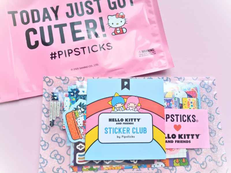 Hello Kitty x Pipsticks: The Cutest Sticker Subscription Ever?&nbsp;🎀✨