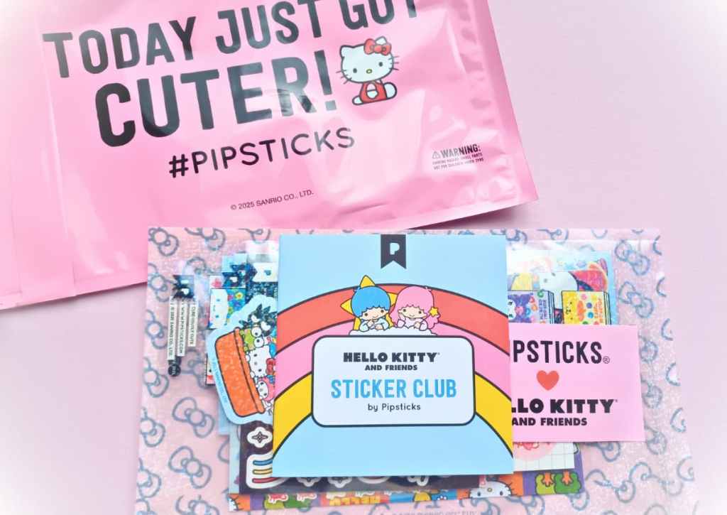 Hello Kitty x Pipsticks: The Cutest Sticker Subscription Ever?&nbsp;🎀✨