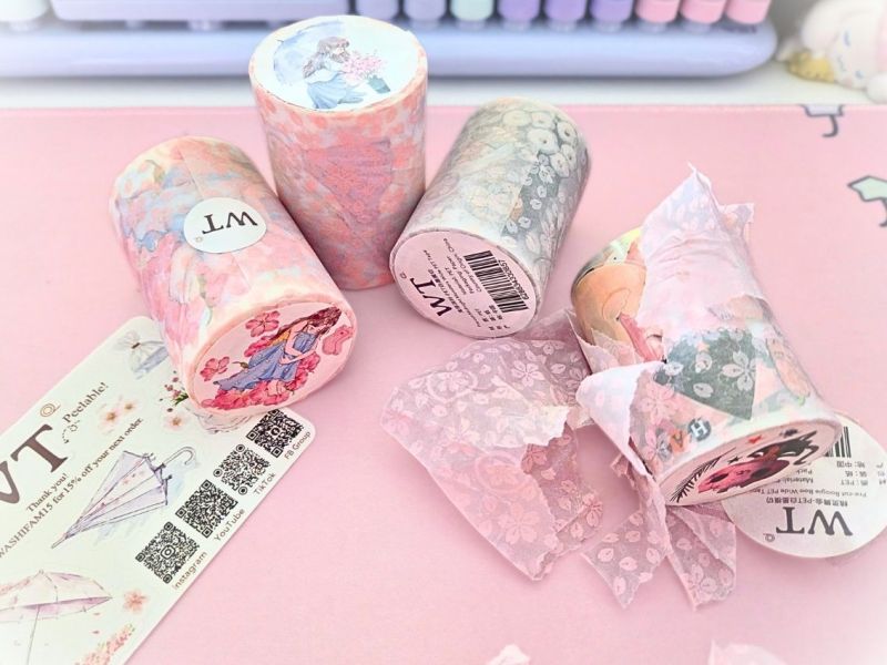 A Small Washi Tape Shop Haul: Morning Dew & Midnight Monsters&nbsp;🍃🎃